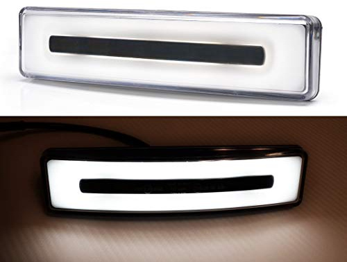 ES 2 x Frontpositionsbeleuchtung weiß LED Dachkabinenmarkierung für SCANIA 24V E-Prüfzeichen