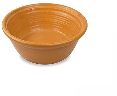 N&C Ciotola in Ceramica, Sardegna - Scivedda - Ciotola in Terracotta per Lavorazione Pane, Pasta - 22 cm di Diametro