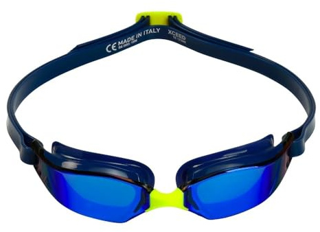 Aquasphere Xceed Occhiali da Nuoto da Competizione, da Piscina per Uomo e Donna con Protezione UV e Guarnizione in Silicone