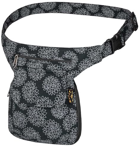 Kunst und Magie Hüfttasche Bauchtasche Gürteltasche Bauchgurt Festivaltasche Gassi-Tasche Goa