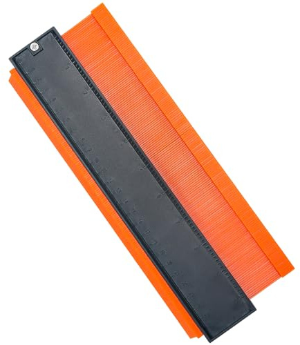 SHIDOW Misuratore di contorno collegabile, strumento di marcatura dei profili, duplicatore di profili in plastica per la lavorazione del legno, pavimenti, moquette, posa di piastrelle.
