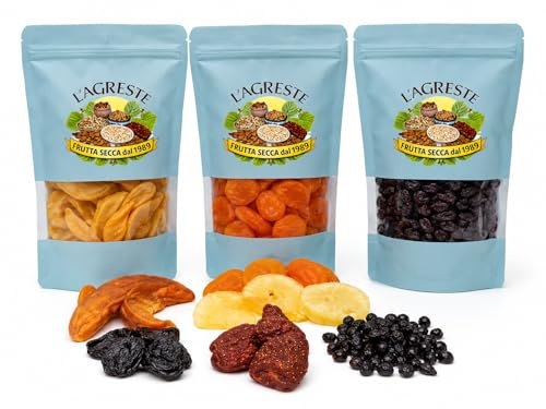 L’AGRESTE – RIBES NERO ESSICCATO NATURALE 500 G – SENZA ZUCCHERO AGGIUNTO – SENZA CONSERVANTI – FRUTTA ESSICCATA PREMIUM – CONFEZIONE SALVA FRESCHEZZA – IDEALE PER SNACK, YOGURT, DOLCI E COLAZIONE
