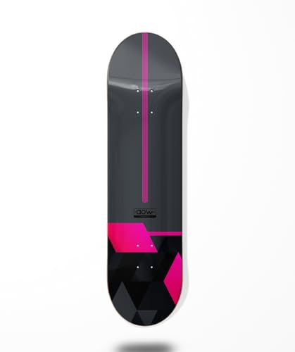 Skateboard Skateboard Deck Board Aow Black Punky 7.5