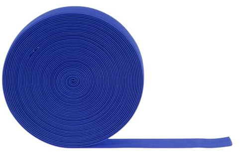 QUARKZMAN 9 Mètre Bande Elastique Couture Bleu Foncé 1 Pouce 25mm Largeur Tricotées à Plat Extensibles Ceinture Elastique pour Projets de Bricolage et Loisirs Créatifs