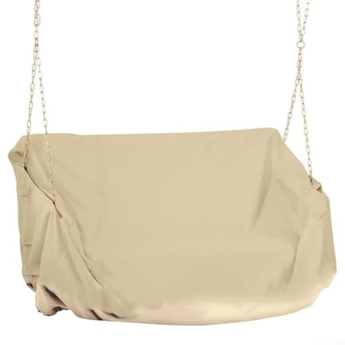 Abdeckhaube, Abdeckung für Schaukelstuhl, wasserdicht, mit 210D silberbeschichtetem Oxford-Tuch, für Outdoor-Schaukelstühle, Bezug für Hollywoodschaukel