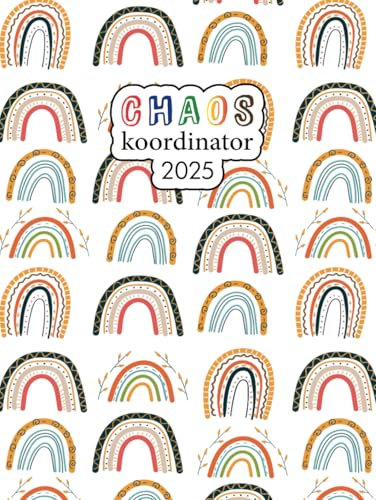 Chaos Koordinator Kalender 2025 XXL: Kalenderbuch 2025 Din A4 I Tagesplaner 1 Tag 1 Seite I 12 Monate Terminkalender mit Uhrzeit I Zusätzlich zu Feiertagen I To do I Office Planer I wichtigen Notizen