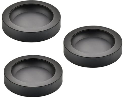 Ciieeo 3 Piezas Posavasos De Coctelera De Té Posavasos Antiguos Botella De Vino De Moda Herramienta para Esparcir Crepes De Mesa Black Gel De Sílice