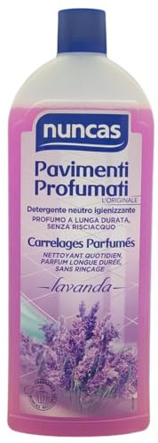 Detergente Neutro Igienizzante, Pavimenti Profumati, Profumo a Lunga Durata, Senza Risciacquo, Disponibile in Varie Profumazioni (1 Unità, Lavanda)