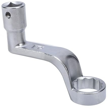 KIMISS Llave de Vaso para Quitar Filtros, Llave Corta para Herramientas de Extracción de Filtros de Vaso para Herramientas de Extracción de Hexagonales Dobles de 24 Mm