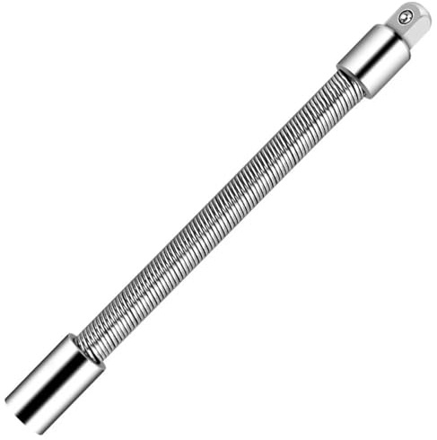 Adaptateur de rallonge flexible for douille 3 pièces 1/4, 3/8, 1/2, clé à cliquet, tournevis dynamométrique, conversion d'arbre ACS De Tournevis Hexagonal Souple(3 8 inch)