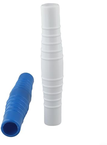 TDCuizent Swimming Pool Hose Connector Coupling 2 Pack, Fits 1-1/4 and 1-1/2 PVC Hoses, Adapter for Vacuum Cleaner and Filter Pump, Leak Proof Connection