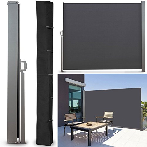 IDMarket - Housse de Protection pour paravent extérieur H.160 CM