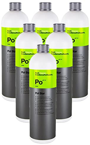Koch Chemie Po Pol Star - Detergente per tessuti e pelle, 6 pezzi, 1 l