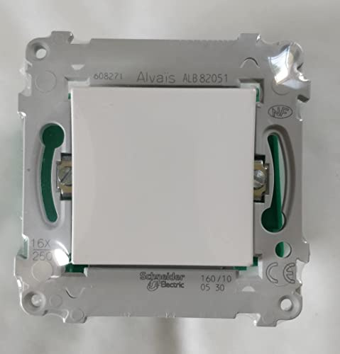 Alombard ALB82051 Interrupteur va-et-vient - Alvaïs - Blanc