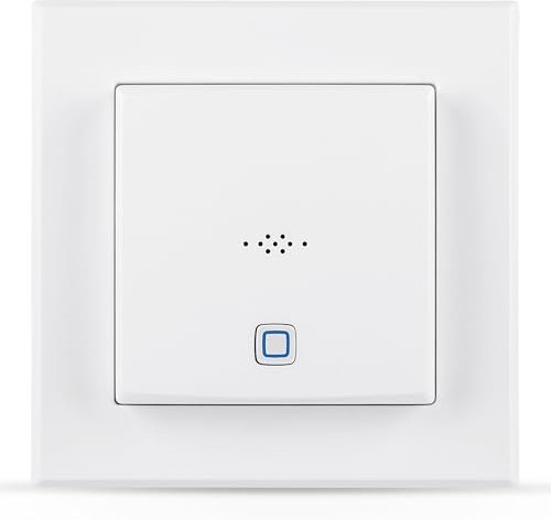 Homematic IP Smart Home CO2-Sensor, Luftgütesensor, Anzeige mit 5 LEDs und in der Smartphone-App, Kohlendioxid Ampel für Luftqualität, Messgerät, 230V, 155592A0