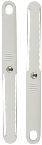 BESTonZON 2pcs Coupe-fromages Ergonomiques en Plastique Blanc, Outil à Couper le Fromage Facile à Entretenir et Utiliser, pour Restaurants et Accueils