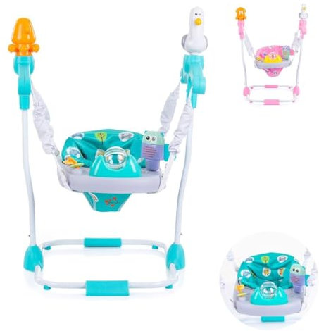 Chipolino Hopser Jumper Macarena, Spielcenter, Melodien, Licht, höhenverstellbar, Farbe:blau