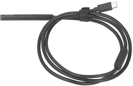 USB C Endoskopkamera med Ljus IP67 Vattentät Inspektionskamera 1920P Dubbel Lins med Halvstyv Kabel för Mobiltelefon (1M)