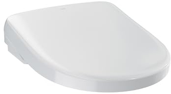 TOTO® S7 WASHLET® Electronic Bidet Toilet Seat with EWATER+® Bowl and Wand Cleaning and Classic Lid, Round, Cotton White - SW4725#01