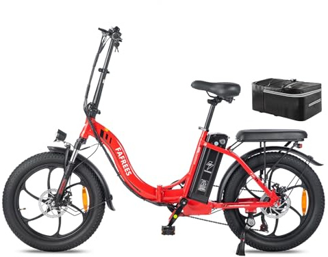 Fafrees F20 Ebike Klapprad 20 Zoll, Elektrofahrräder E Bike Herren Damen 250W 25km/h, City E-Bike 36V 18Ah/20Ah Akku Reichweite 140km, E-Fahrrad 3.0 Fat Tire