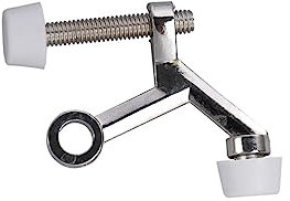 OFFSCH 6stücke Türstopper Mit Scharnierstift Aus Zinklegierung Und Gummi Für Flügeltüren Einstellbarer Öffnungswinkel Rostfrei Robust