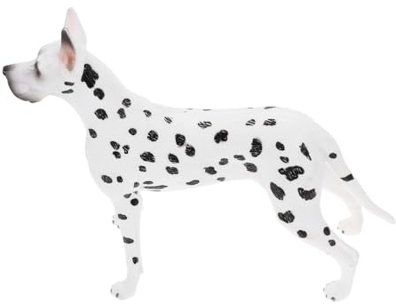 BESPORTBLE Realistisches Hundemodell Deutscher Dogge aus Kunststoff 1 Stück | Tierfigur für Raumdekoration, Lebensechte Form, Regt Fantasie und Intelligenz