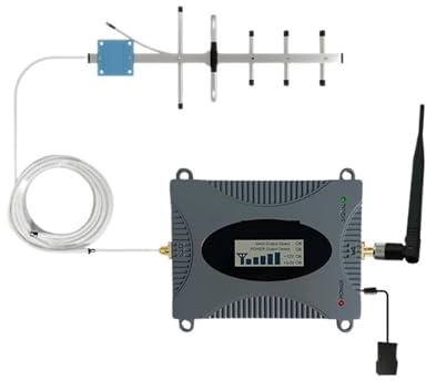 Amplificador Celular 2G 3G 4G GSM 900 LTE 1800 WCDMA 2100MHz CDMA 850 B5 Kit De Refuerzo Datos For Repetidor Antena Fácil Amplia Compatibilidad(CDMA 850 B5)