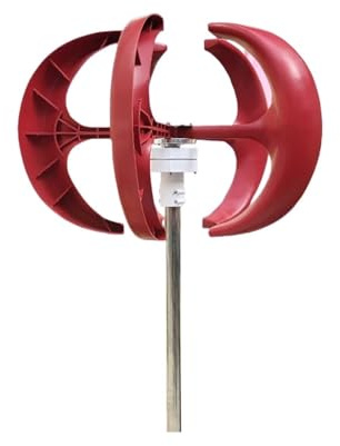 Aerogenerador Turbina aeroneradora 3000w 48V 24V 12V Molino de viento vertical 3KW Uso doméstico Bajo nivel ruido(Rot,24V)