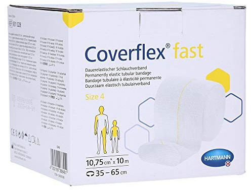 Coverflex fast Schlauchverb.Gr.4 10,75cmx10 m weiß