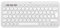 Logitech Pebble Keys 2 K380s - QWERTY US International Layout, White