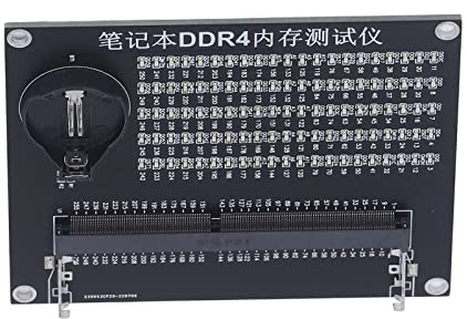 Motherboard Tester Card, Multifunctional Compact Size Reliable Laptop RAM Test Card for Computer Repair (DDR4)