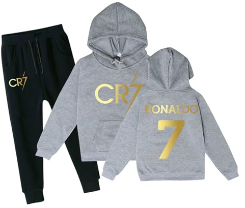 Générique Maillots de Football pour enfants, survêtement de Football pour enfants, ensemble à capuche et pantalon de survêtement, cadeau de Football pour garçons #30