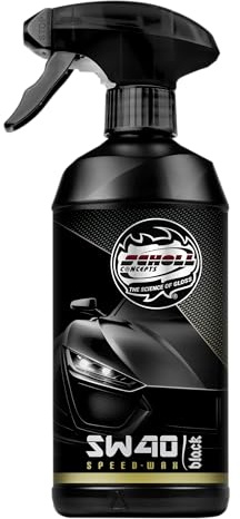 SCHOLL Concepts SW40 BLACK Speed- Wachs | 500ml | Einzigartige und innovative Schnellversiegelung auf Polymerbasis