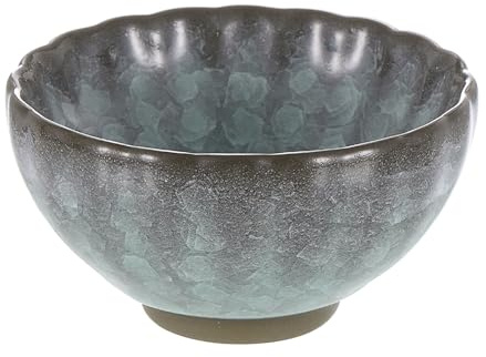 sourcing map Bol à matcha japonais de 120 ml - Service à thé traditionnel Gong Fu en céramique mate - Sans poignée - Grande tasse à thé en porcelaine pour thé, matcha, thé vert, café, boissons - Cyan