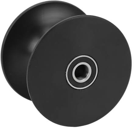 Yctze Rouleau de remorque de Bateau Haut de Gamme 90 x 64 mm, Amortisseur de Chocs pour Bateau, Yacht et remorque – Noir