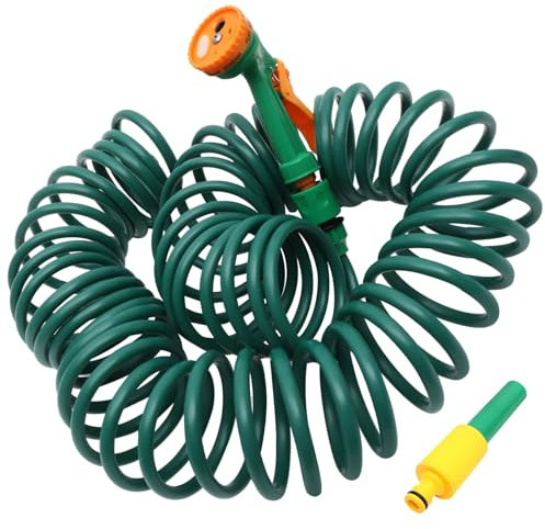 Gatuida Tuyau Darrosage Rétractable Multi-usages De 10 M Pour Arrosage Extérieur Couleur Aléatoire