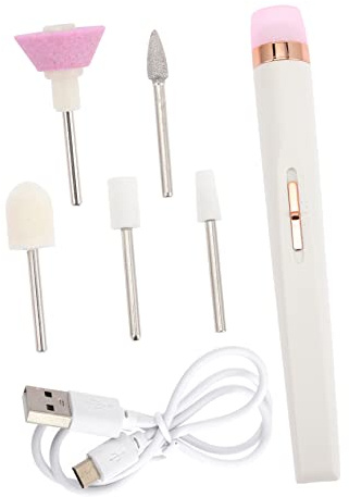 FRCOLOR Trapano Per Unghie Manicure Elettrica Per Pulizia Levigatura Lucidatura Esfoliazione Manicure Pedicure Nail Art