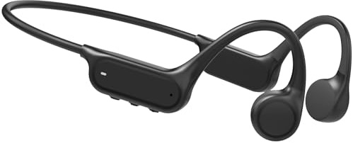 Haowolf Bone Conduction Headphones, Bluetooth 5.4 with Mic Open Ear IPX8 Waterproof Headsets, Swimming Headphones 10H Playtime Wireless Earbuds for Sports, Running, Cycling