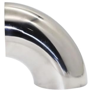 90°-Rohrbogen aus Edelstahl 304 – 32 mm Innendurchmesser, geschweißt, for Lebensmittel-/Pharma- und Abgasanlagen(O.D 32mm-1.2mm,304)