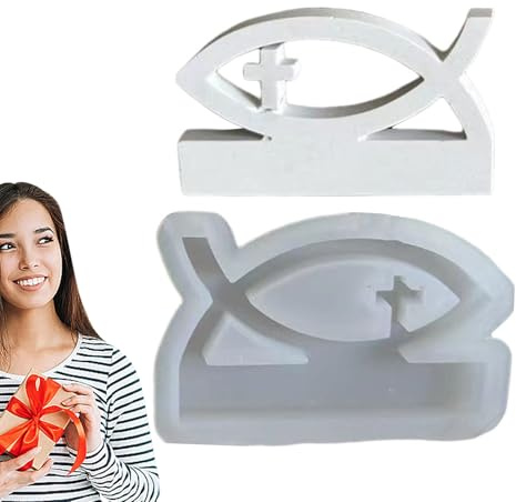Kreuzharzformen Aus Silikon – Dreidimensionale Gussform, Flexible Polymerstruktur, Künstlerisches Werkzeug Zur Kerzenherstellung, Vorlage Für Die Gestaltung Religiöser Ornamente | Für Den -Schreib