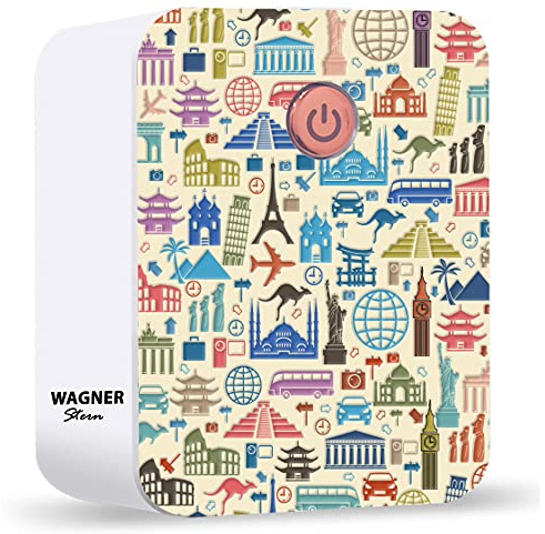 Wagner & Stern. UV-C-Sterilisator für Tiefe Zahnbürsten. Für zu Hause und unterwegs, wiederaufladbar über USB, 3D-Design. Kompatibel mit Allen Bürstenköpfen. Automatisch