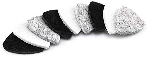 Honbay 9pcs Felt Picks for Guitar, Ukulele, Bass