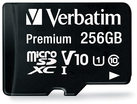 Verbatim MicroSDXC Premium de 256 GB Clase 10/UHS-I (U1)