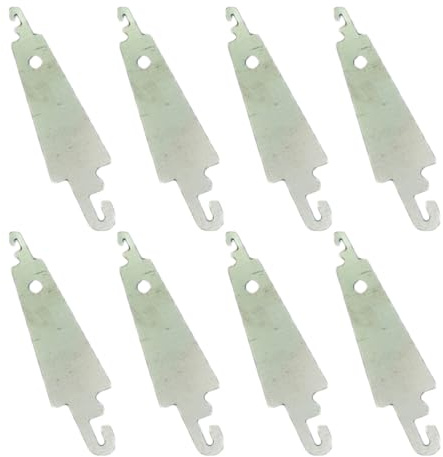 HEALLILY Enhebrador de aguja de acero inoxidable de punto de cruz en forma de paraguas ayudante de aguja de costura para coser a mano 30pcs