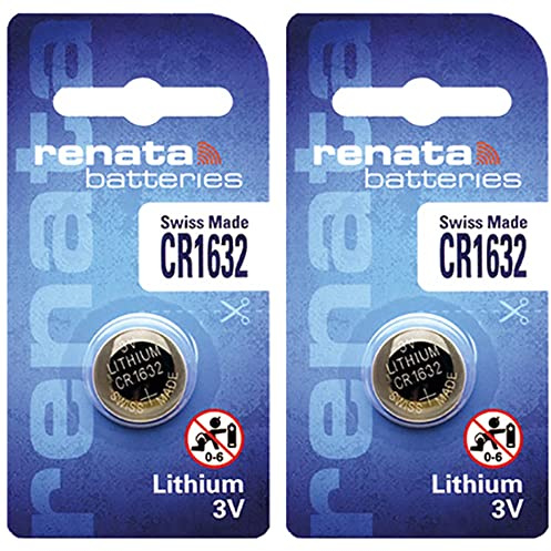 Renata CR1632 137mAh 3V Knopfzelle - 2 Stück