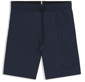 BOSS Herren Whale Badehose, Navy 413, XL EU