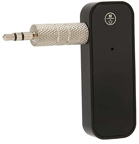 Receptor Transmisor Bluetooth 5.1, Baja Latencia con Audio HD, Adaptador de Receptor de Audio Bluetooth Auxiliar para Altavoces Estéreo Domésticos, Auriculares con Proyector de TV, Plug And Play