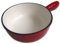 Rotel 1010150 Caquelon à fondue en fonte, tous feux dont induction, contenance 2 litres, Rouge, Diamètre de 21,5 cm