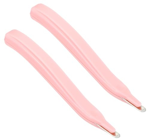 PATIKIL Heftklammerentferner, 2er Pack Magnetischer Heftklammerzieher für Büro und Zuhause, Pink
