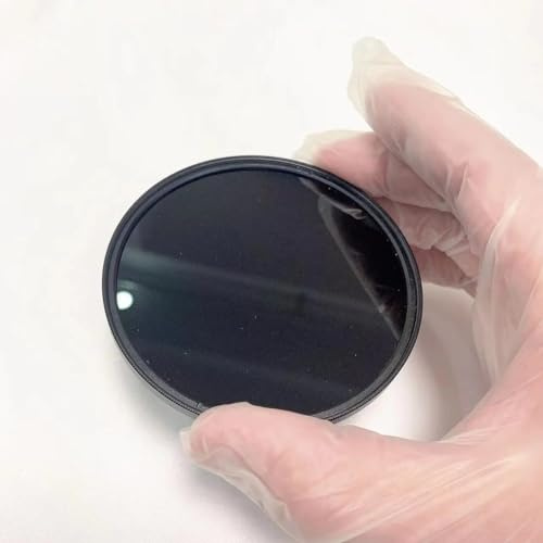 Filtre de caméra UV 365nm à Travers Le Verre Noir, Taille Totale, diamètre 67mm, 3 pièces